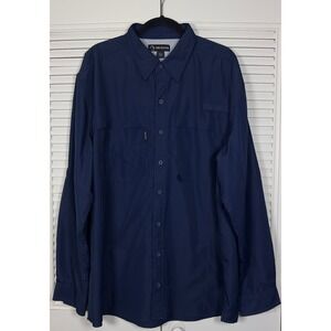 Dri Duck Catch Convertible Sleeve Fishing Utility Outdoor Vented Shirt‎ Size 2XL